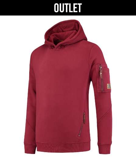 Afbeeldingen van Tricorp Sweater Premium Capuchon Bordeaux XL