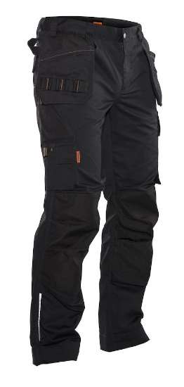 Afbeeldingen van JOBMAN 2322 TROUSERS HP ZWART/ZWART C48