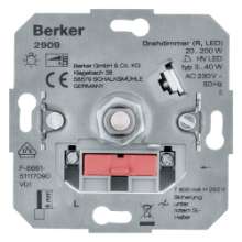 Afbeeldingen van Berker M b inb led dimm 3-40w uni dra/u elem