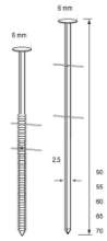 Afbeeldingen van Coilnagel rncw25 ring nk 55mm ds 9mille