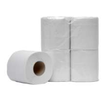 Afbeeldingen van TOILETPAPIER RECYCLED WIT 2-LAAGS 200 VEL - 1