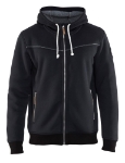 Afbeeldingen van Hoodie met warme voering S Zwart