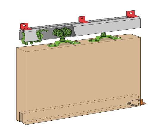 Afbeeldingen van Henderson H100E/24-Verpakte Husky set, 2400mm