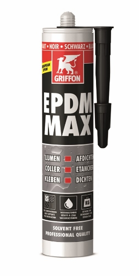 Afbeeldingen van Griffon EPDM Max Zwart Koker 465 g NL/FR/EN/D