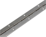 Afbeeldingen van Pianoscharnier / 0,7x32x1000 mm / RVS / met D