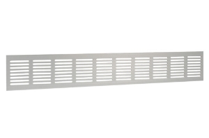 Afbeeldingen van ALU plintrooster 500x80mm F1 aluminium