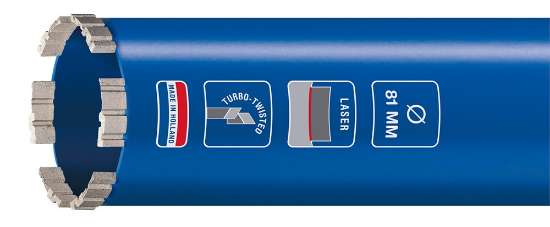 Afbeeldingen van Carat laser diamantboor ø51x300xm30, beton ma