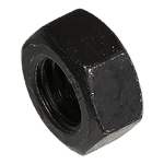 Afbeeldingen van Blackline zeskantmoer hcp zwart din934 m6 (25
