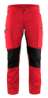 Afbeeldingen van Dames Service werkbroek Stretch C38 Rood/Zwar