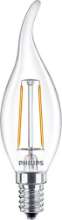 Afbeeldingen van *Classic LEDCandle 5W-40W E14 BA35 827 CL Dim