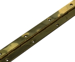 Afbeeldingen van Pianoscharnier / 0,7x32x1000 mm / staal verme