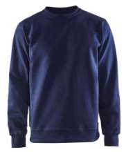 Afbeeldingen van Sweatshirt Jersey ronde hals 4XL Marineblauw 