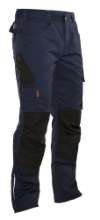 Afbeeldingen van JOBMAN 2321 SERVICE TROUSERS NAVY/ZWART C52