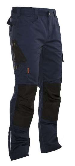 Afbeeldingen van JOBMAN 2321 SERVICE TROUSERS NAVY/ZWART C52