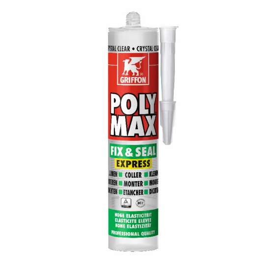 Afbeeldingen van Griffon Poly Max® Fix & Seal Express Crystal