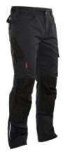 Afbeeldingen van JOBMAN 2321 SERVICE TROUSERS ZWART/ZWART C48