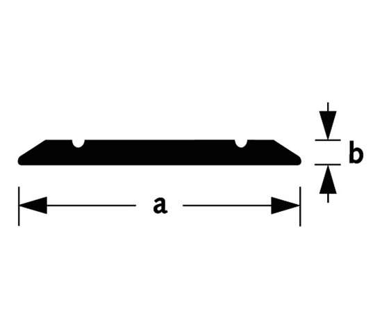 Afbeeldingen van alfer® afdekstrip zil.ano 30x2mm 1m