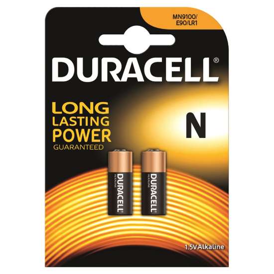 Afbeeldingen van Duracell Alkaline 2 x N 1,5V LR1 MN9100  2 op