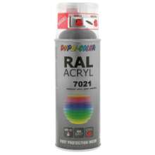 Afbeeldingen van ACRYL ZIJDEGLANS RAL 7021 ZWART GRIJS 400ML