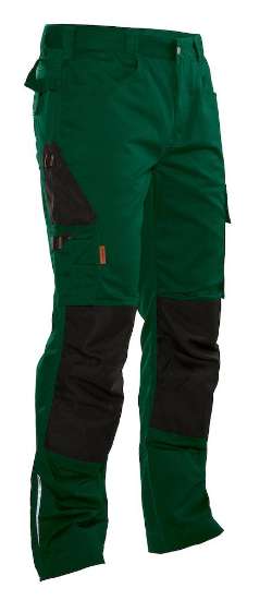 Afbeeldingen van JOBMAN 2321 SERVICE TROUSERS BOSGR./ZWART C54