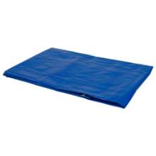 Afbeeldingen van Bouwhekkleed 150gr blauw 1.76x3.41m