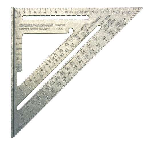 Afbeeldingen van Metric Speed Square 25cm