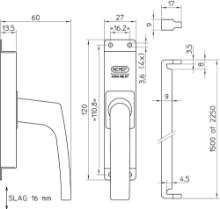 Afbeeldingen van STAAF 7-150CM STAAF VOOR KRUKESPAGNOLET 7E, L