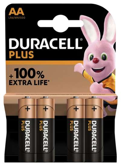 Afbeeldingen van Duracell (Plus Power) LR 6 AA 1,5V