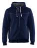 Afbeeldingen van Hoodie met warme voering XL Marineblauw