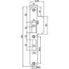 Afbeeldingen van Nemef Sluitplaat RVS rond type p4119/17 DIN l