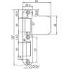 Afbeeldingen van Nemef Sluitplaat RVS rond type VP 1279/17 Rs