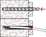 Afbeeldingen van Fischer Kozijn-/Constructieplug SXRL 10x100 T