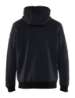 Afbeeldingen van Hoodie met warme voering L Zwart