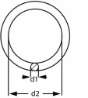 Afbeeldingen van Gelaste ring / 050-10 mm / verzinkt