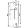 Afbeeldingen van Nemef Sluitplaat RVS rond type P 4228/17