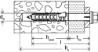 Afbeeldingen van Kozijn-/Constructieplug SXR 10x180 FUS
