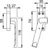 Afbeeldingen van HOPPE DVB 013HN/446-4 F1 LS