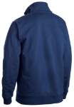 Afbeeldingen van Sweatshirt bi-colour met halve rits M Marineb