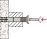 Afbeeldingen van Fischer Nagelplug N 5x50/25 S met schroef    