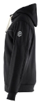Afbeeldingen van Hoodie met warme voering S Zwart