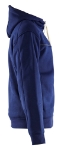 Afbeeldingen van Hoodie met warme voering M Marineblauwlauw M