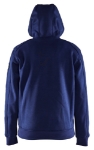 Afbeeldingen van Hoodie met warme voering M Marineblauwlauw M