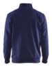 Afbeeldingen van Sweatshirt bi-colour met halve rits M Marineb