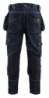 Afbeeldingen van Baggy denim stretch X1900 C54 Marineblauw/Zwa