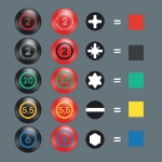 Afbeeldingen van Wera 335/350/367/7 Schroevendraaiserset Kraft