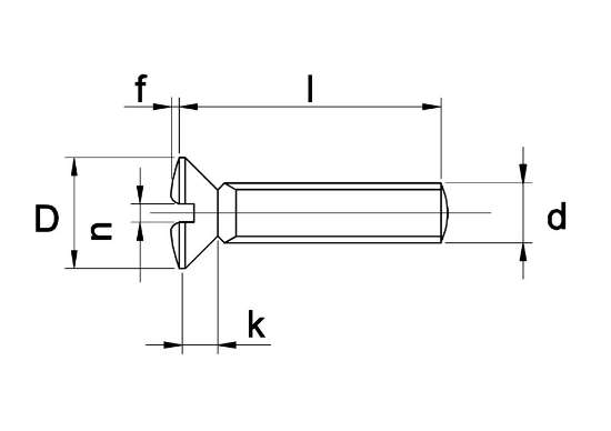 Afbeeldingen van Schroef Din 964 A2 M 6 X 60 - 100