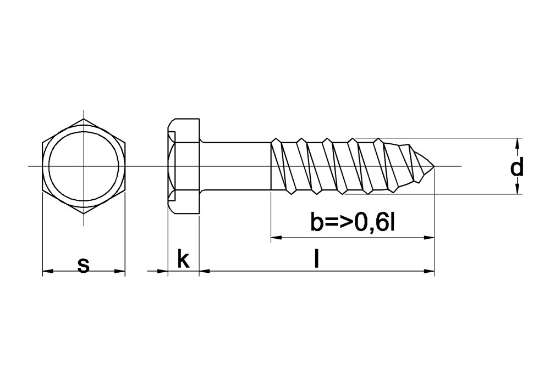 Afbeeldingen van Bout Din 571 4.6 EV 12 X 120 - 50