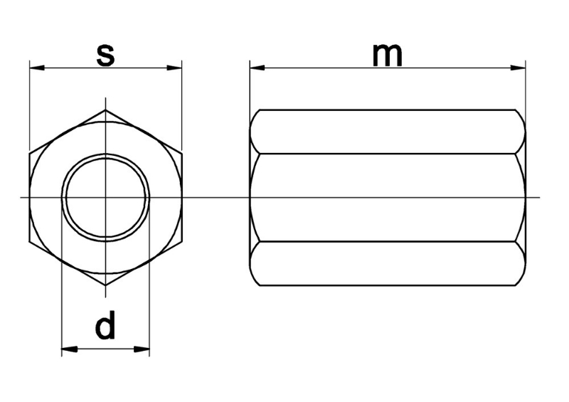 Afbeeldingen van Moer Din 6334 A2 M 10 GVP-100