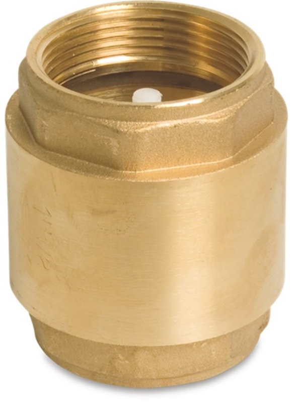 Afbeeldingen van Profec Terugslagklep veerbelast messing 3/8" 