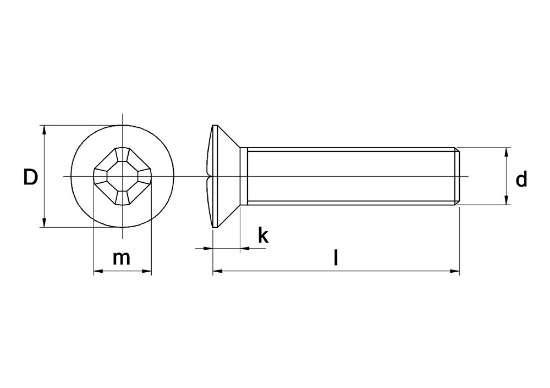 Afbeeldingen van Schroef DIN 966A A2 M 6 X 90 - 200